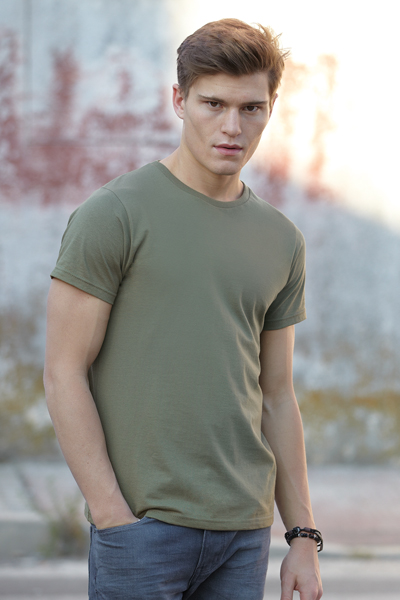 T-shirt Valueweight aderente
