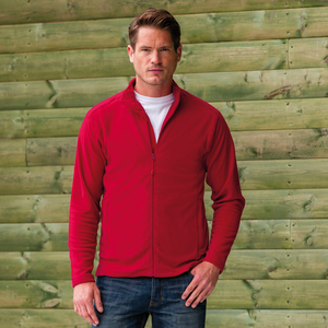 Microfelpa con zip intera e spacchetti