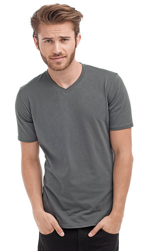 T-shirt Clive collo a V