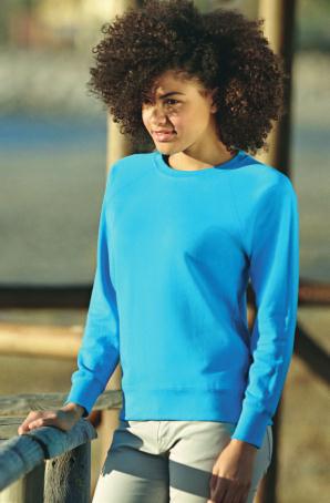 Felpa raglan leggera donna